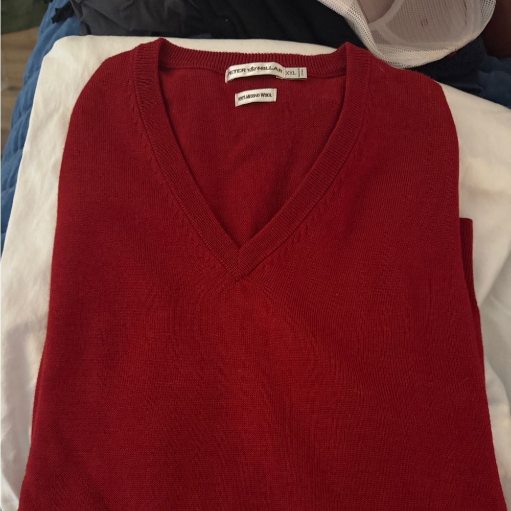 Peter Millar merino wool sweater